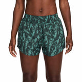 Nike One Wmns DF HR 3IN BR AOP Shorts Gn
