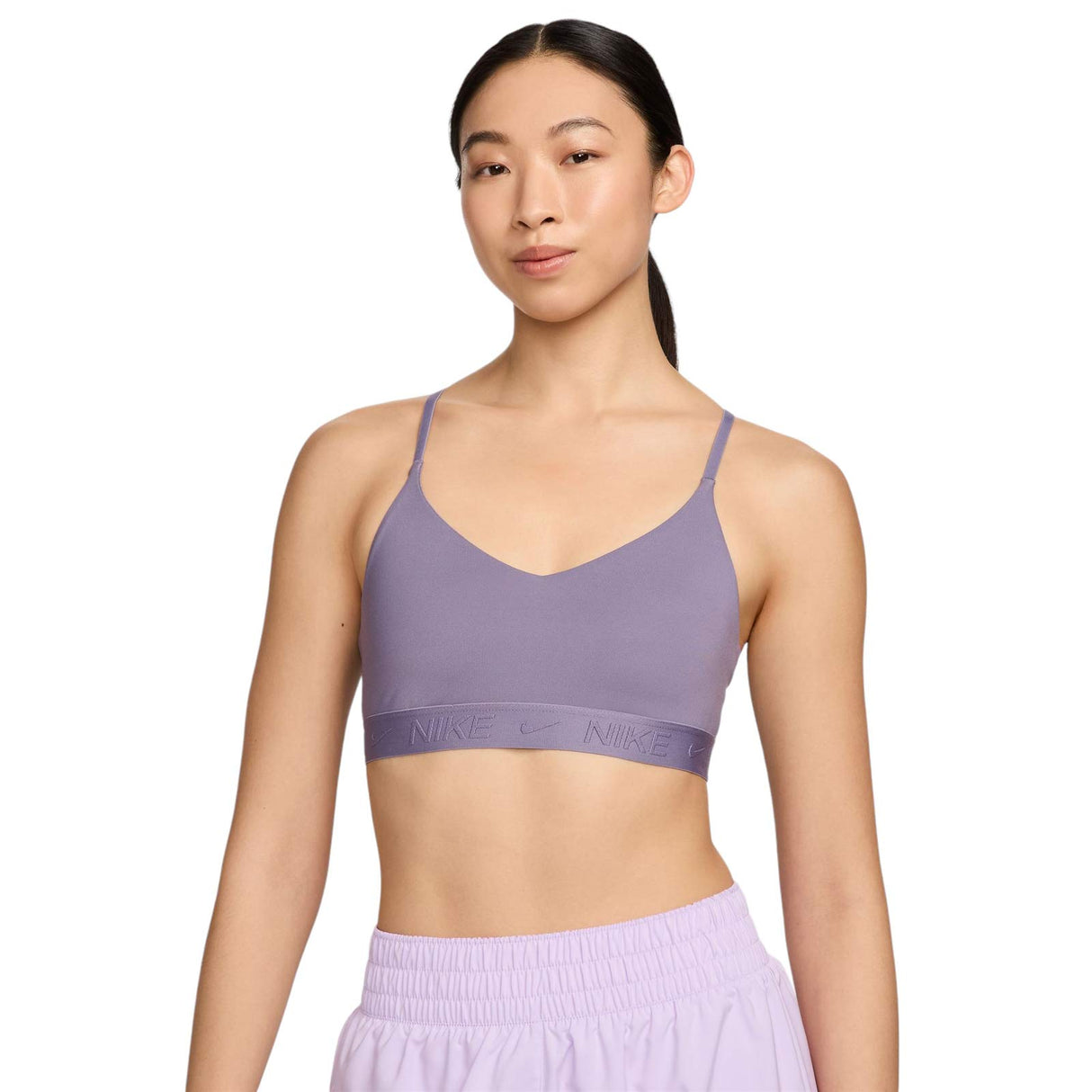 Nike Wmns DF Indy LGT SPT Bra Purple