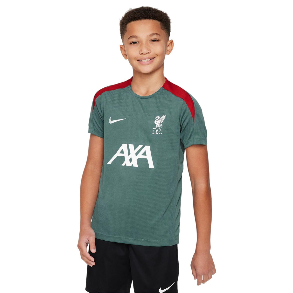 Nike LFC 24 Kids Strike Drill Tee Green