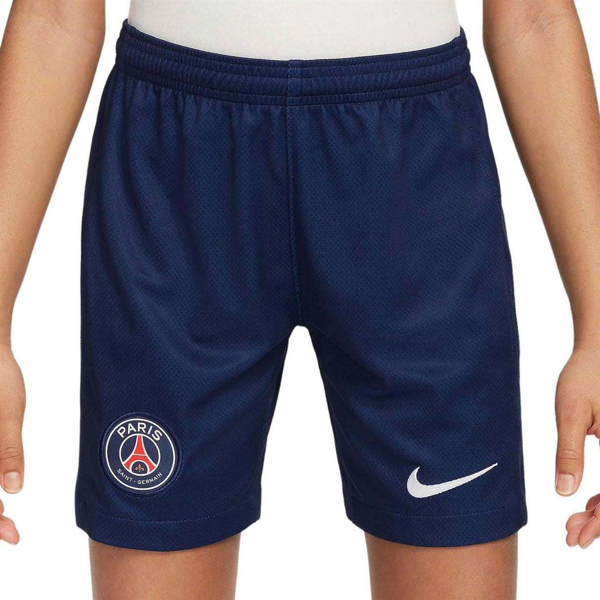 Nike PSG 24 Kids Home Shorts Navy