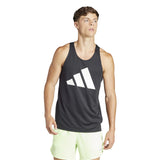 adidas Run It Mens Tank Black