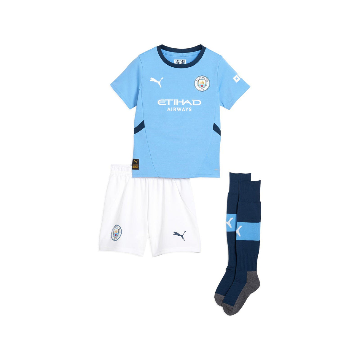 Puma MCFC 24 Kids Home Kit Blue