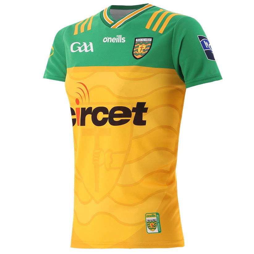 O'Neills Donegal 24 Home Wmn Fit Jsy Yel