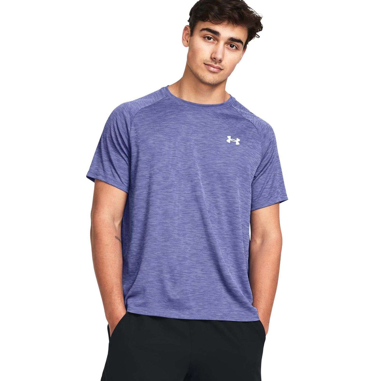 Under Armour Tech Textured SS Purple