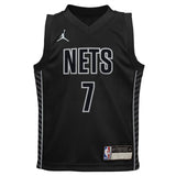 Nike Nets Durant Statement Jr Jersey Blk