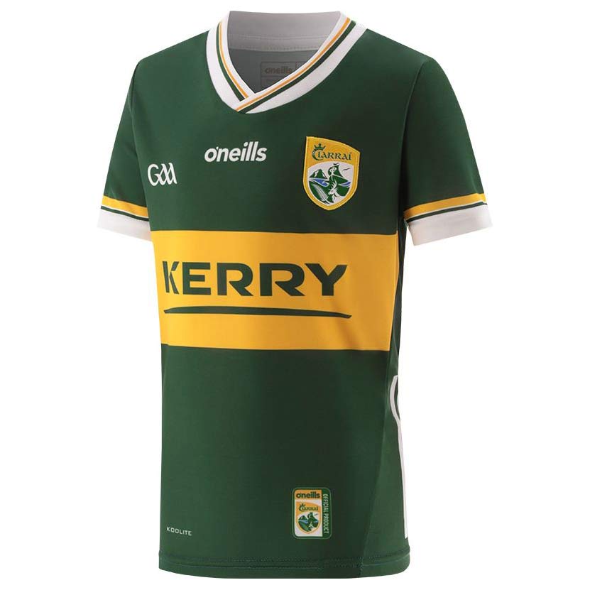 O'Neills Kerry 24 Home Kids Jersey Green