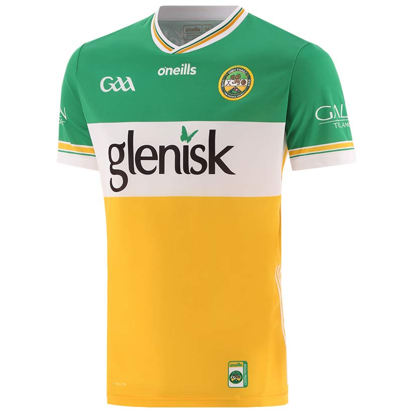 O'Neills Offaly 24 Home Jersey Green