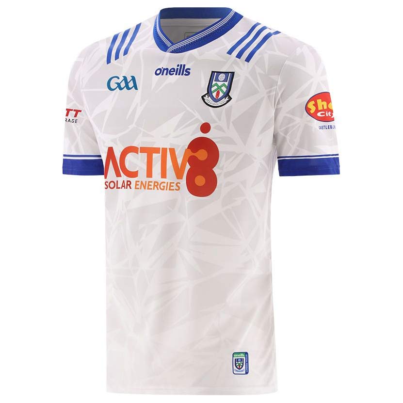 O'Neills Monaghan 24 Home Jersey White