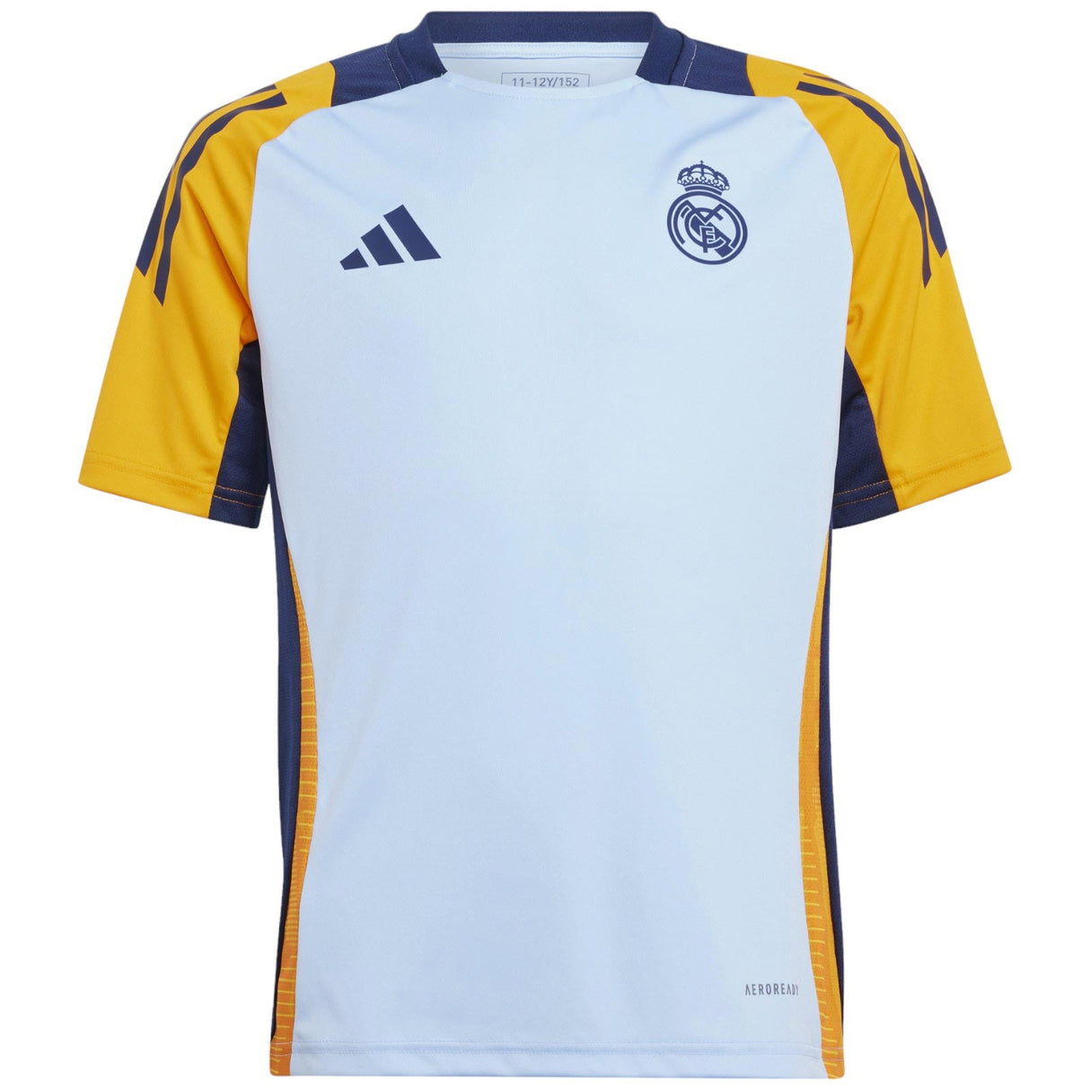 adidas Real Madrid 24 Kids Train Jsy Blu