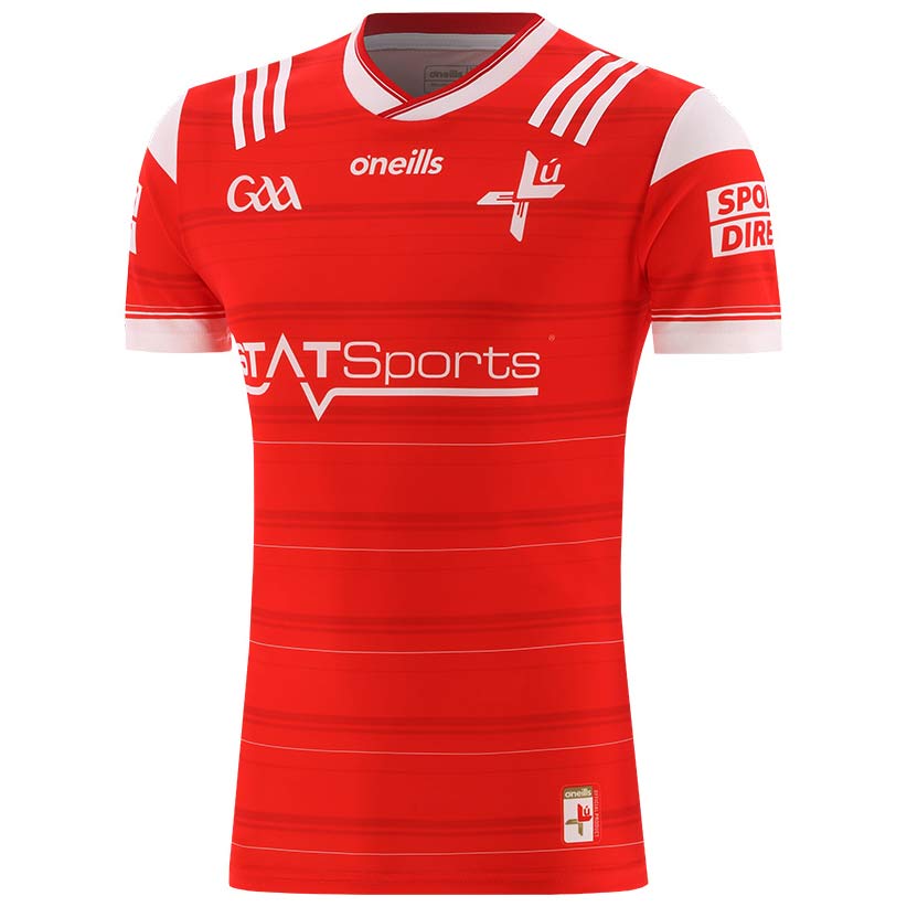 O'Neills Louth 24 Home Playr Fit Jsy Red