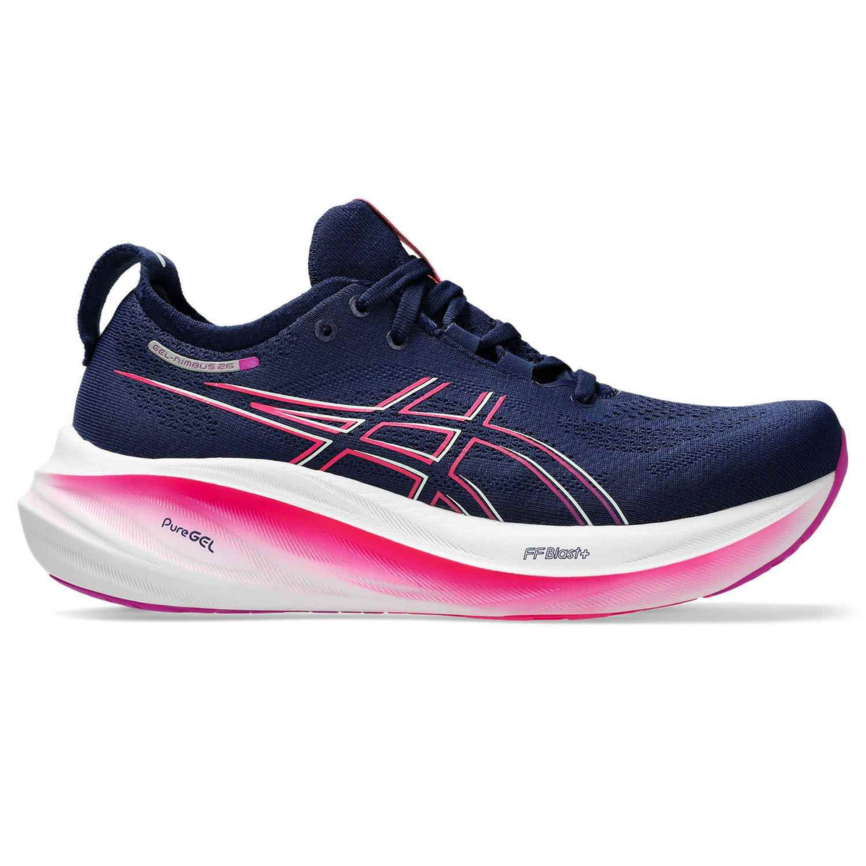 Asics Womens Gel-Nimbus 26 Navy