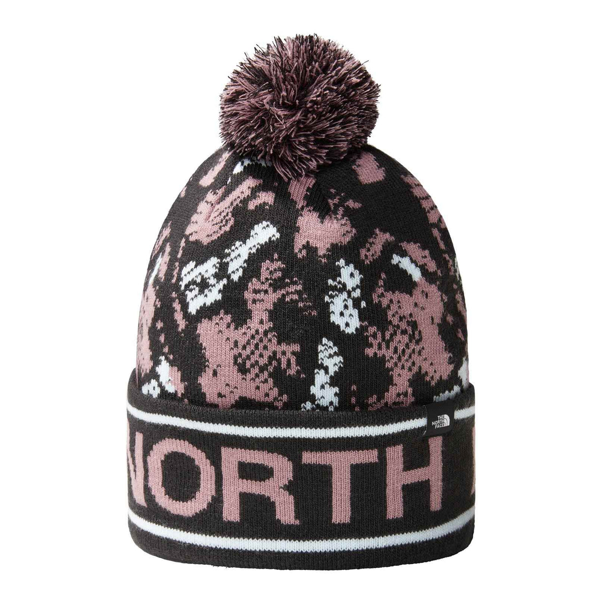 TNF Ski Tuke Pom Beanie Grey