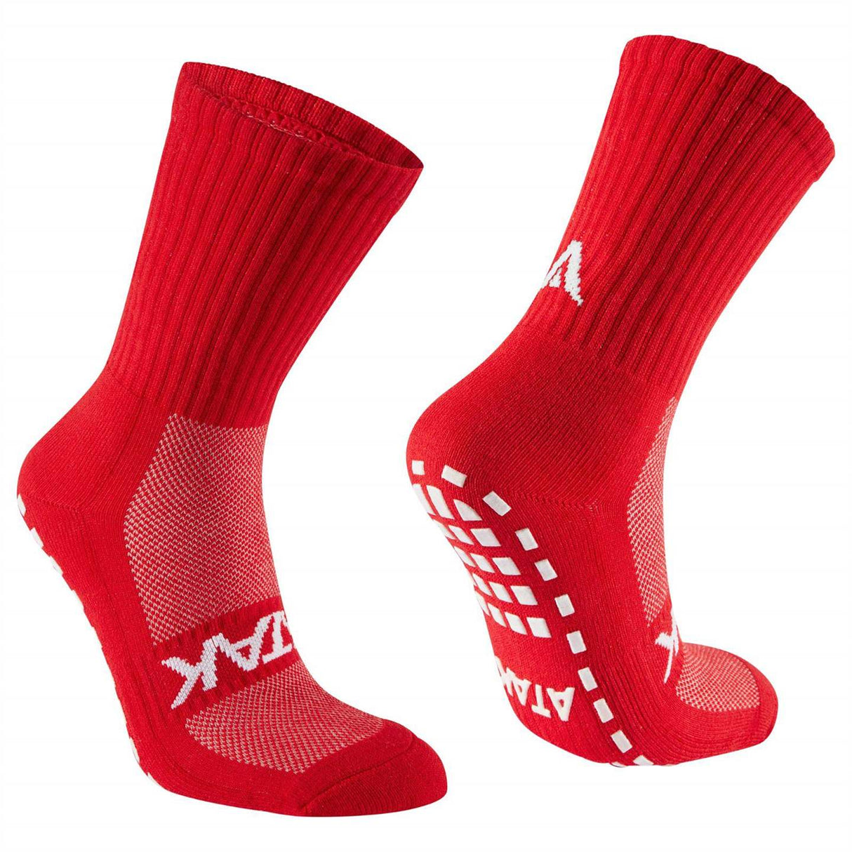 Atak Shox Grip Midleg Sock Red