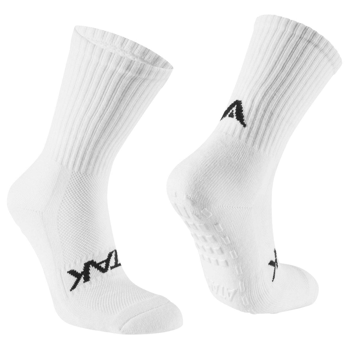 Atak Shox Grip Midleg Kids Sock White