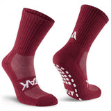 ATAK Shox Grip Midleg Sock Maroon