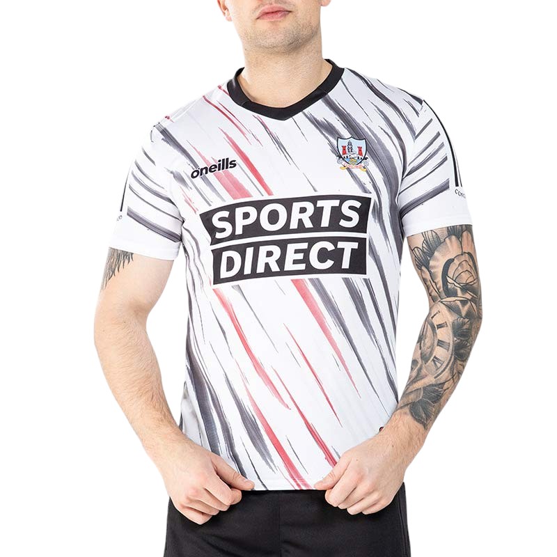 O'Neills Cork PF Training 24 Jersy White