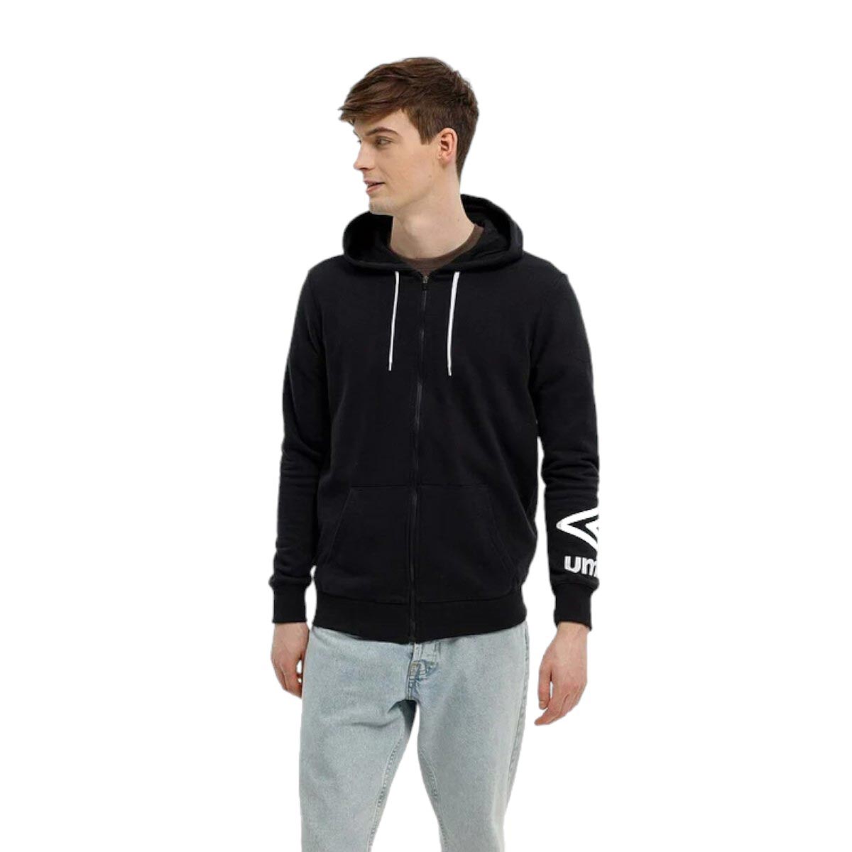 UMBRO FW TERRACE ZIP HOODIE BLACK