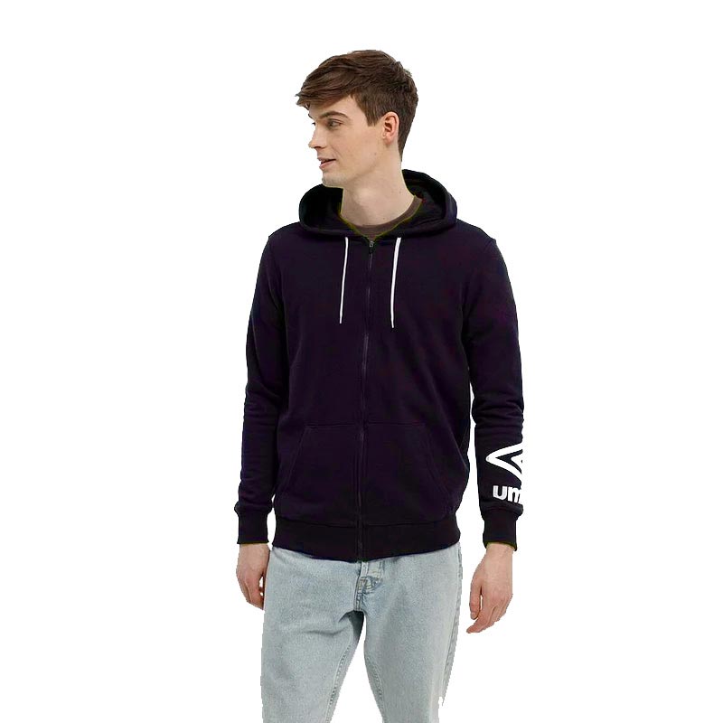 UMBRO FW TERRACE ZIP HOODIE NAVY