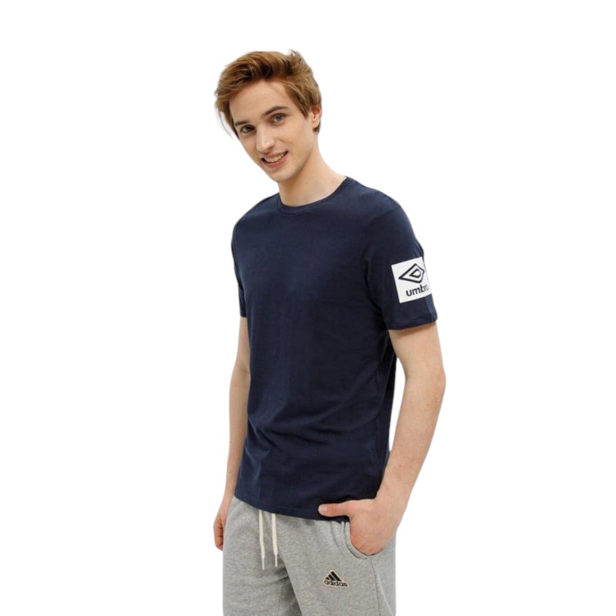UMBRO FW TERRACE GRAPHIC TEE NAVY