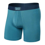 Saxx Mens Vibe Boxer Brief Blue