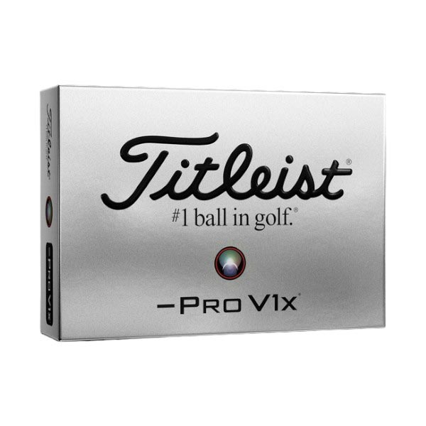 Titleist PRO V1X Dozen Left Dash White