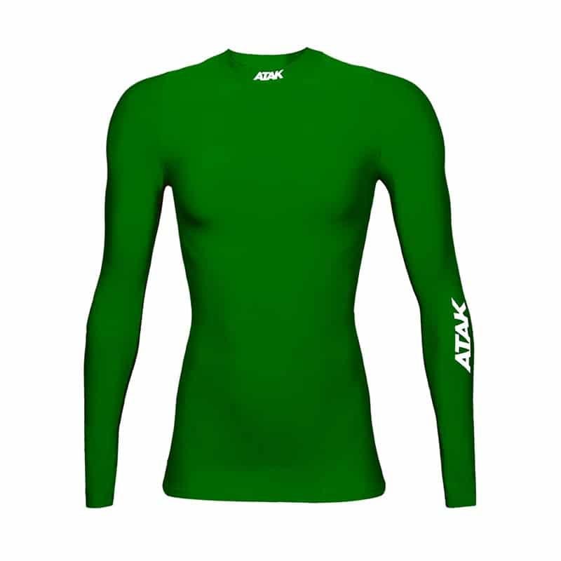 Atak Compression LS Top Youth Green