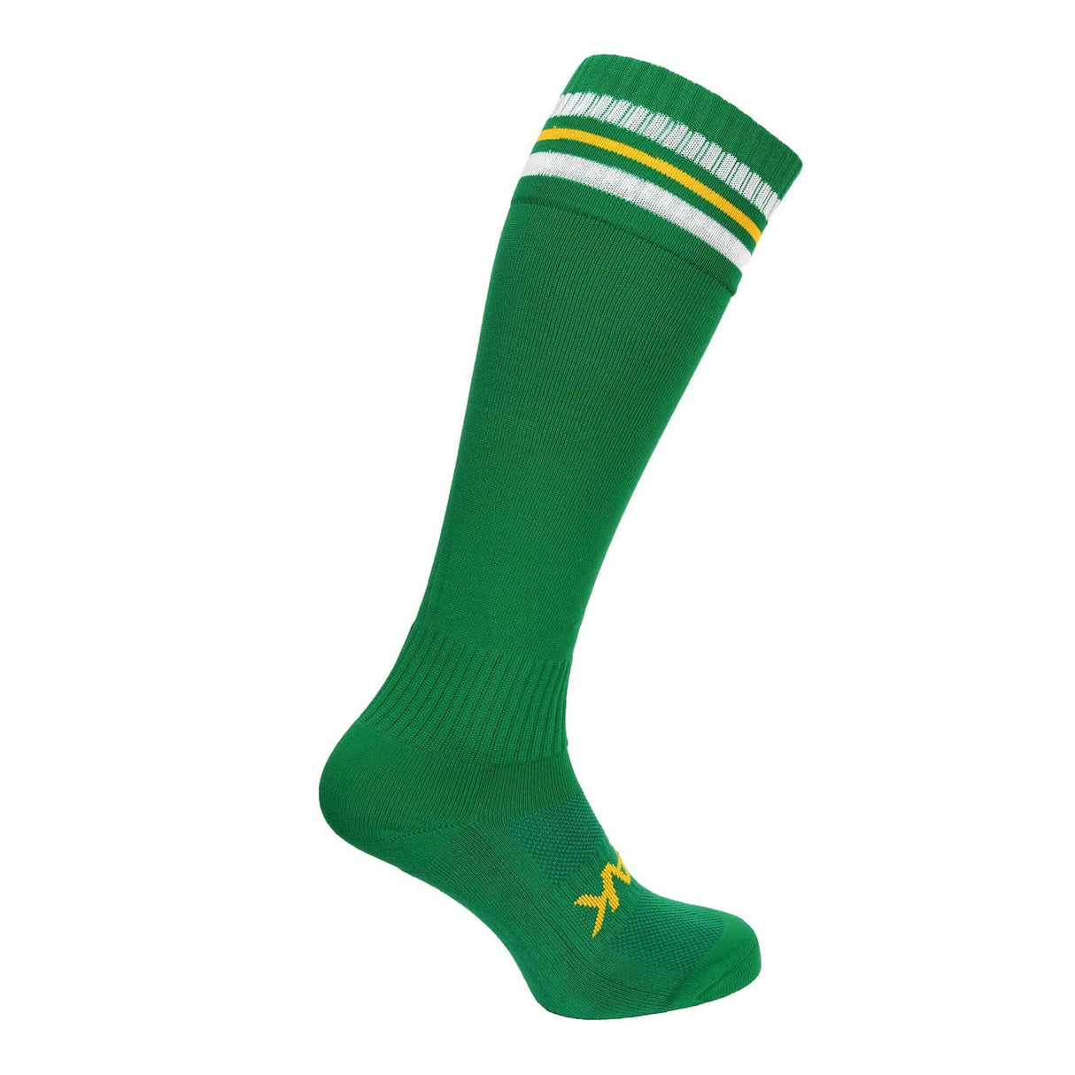 ATAK 3 Bar Sock Green/White/Gold