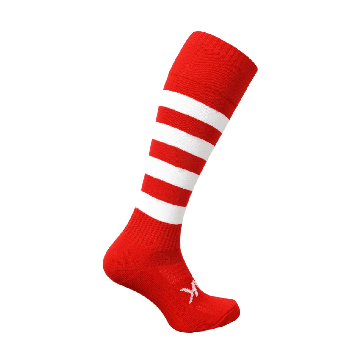 ATAK Hoop Sock Red/White