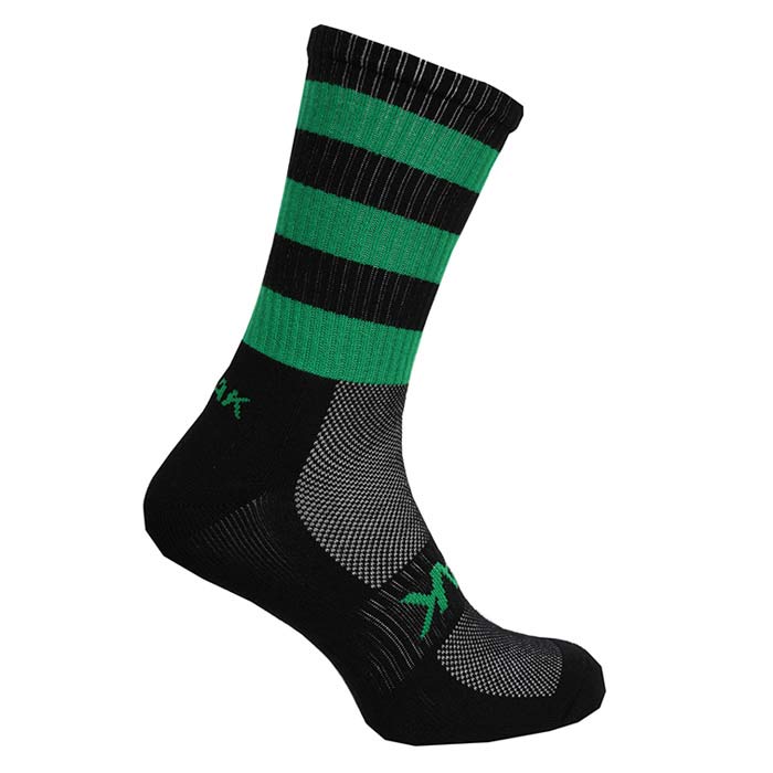 ATAK Shox Midleg Hoop Sock Black/Green