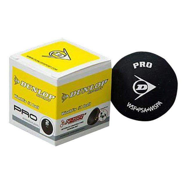 Dunlop 2 Dot Pro Squash Ball Yellow