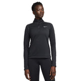 Nike Womens Dri Fit F Pacer HZ Top Black