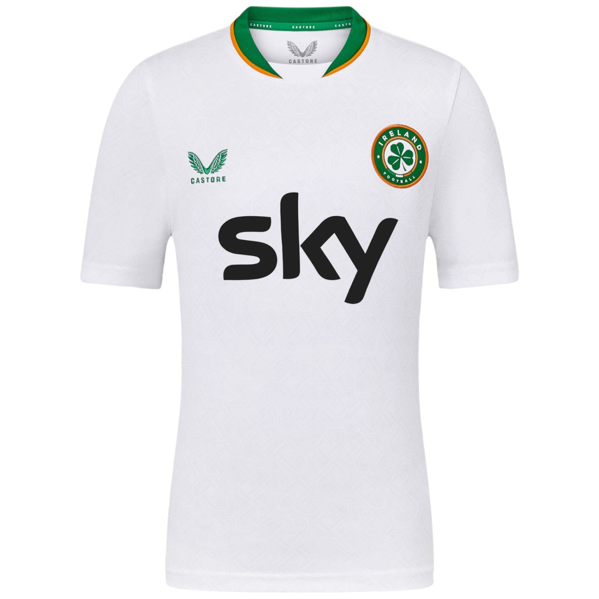 Castore FAI 24 Kids Away SS Jersey White
