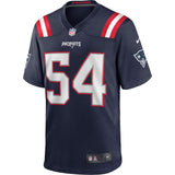 Nike Patriots Bruschi 54 Home Jersey Nvy