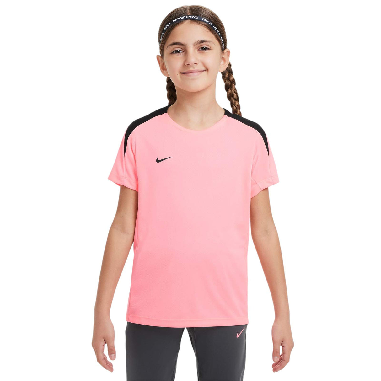 Nike Boys DF STRK 24 SS Top Pink