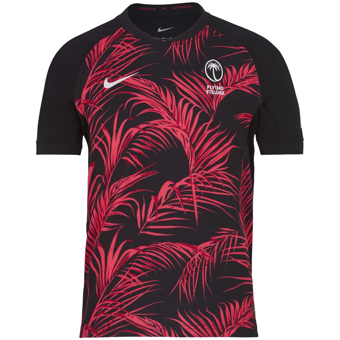 Nike Fiji 24 Away Stadium SS Jersey Blk