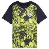 Puma MCFC 24 Kids PM Away Jersey Yellow