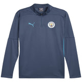 Puma MCFC 24 Kids Home Train QZ Top Navy