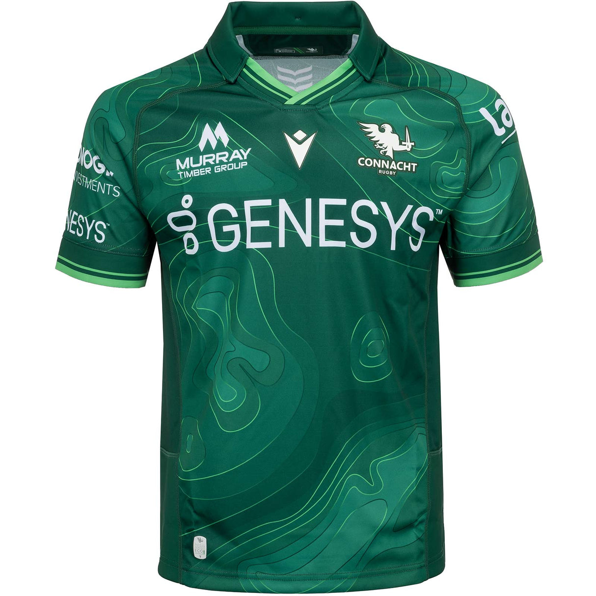 Macron Connacht 24/25 Home Jersey Green