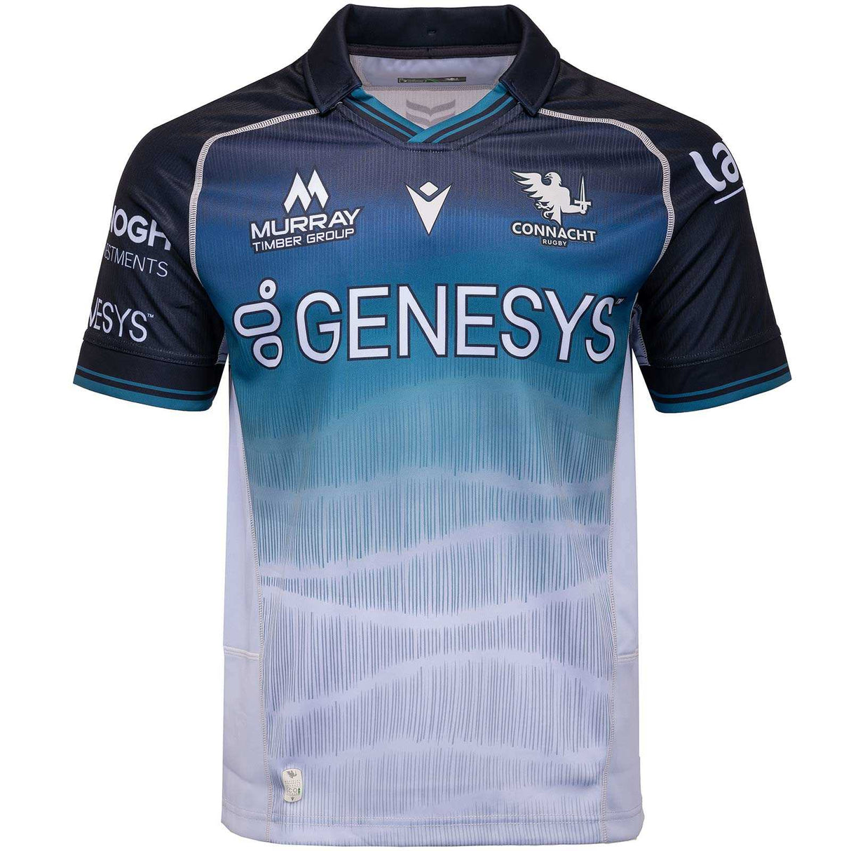 Macron Connacht 24/25 Away Jersey Grey