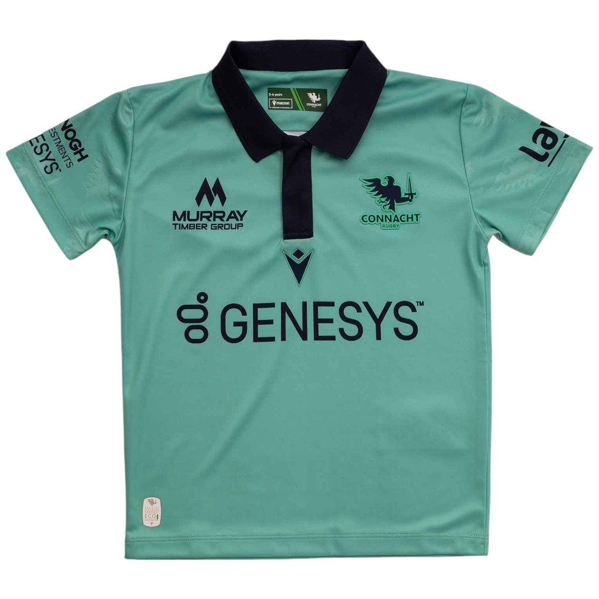 Macron Connacht 24/25 Jnr Euro Jersey Gn