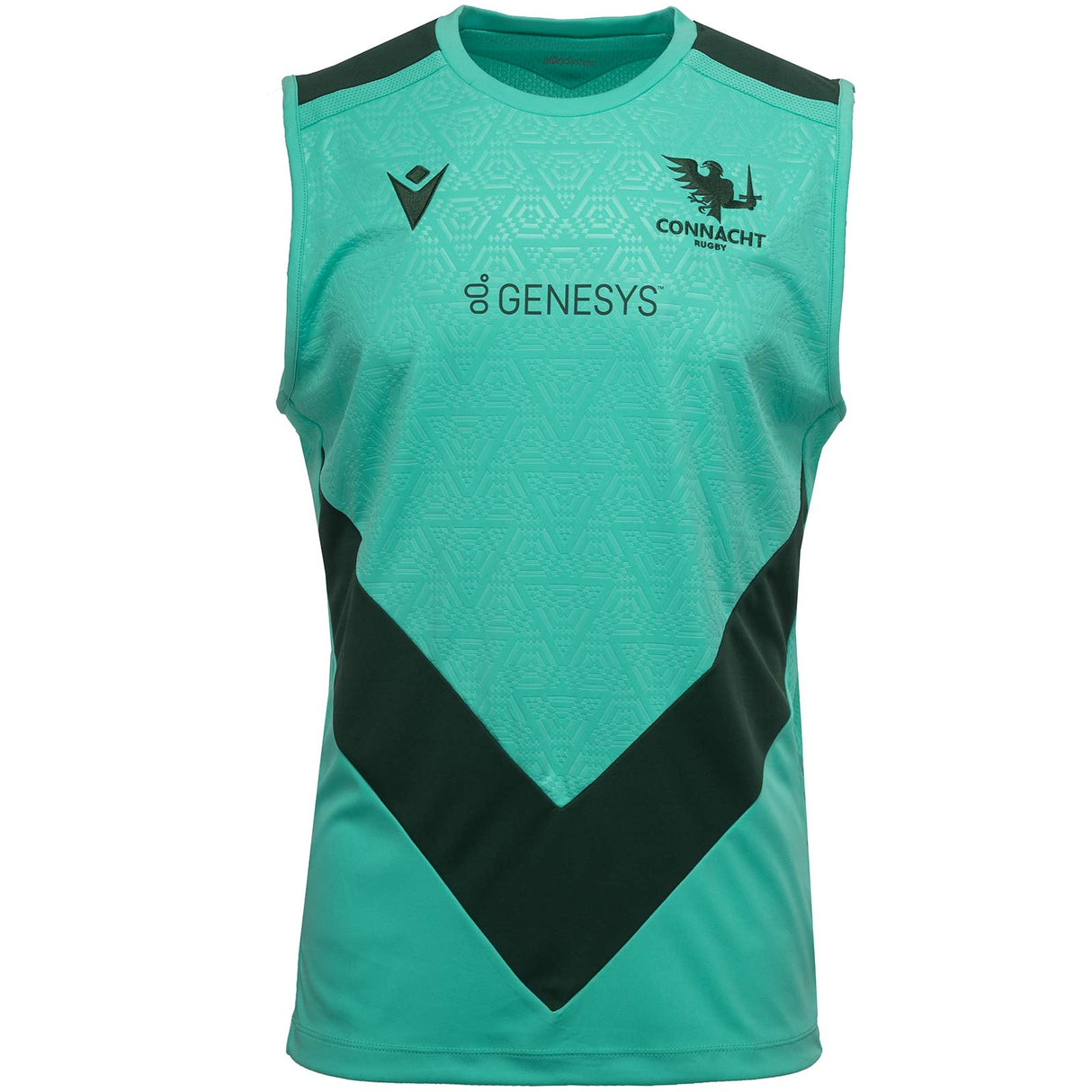 Macron Connacht 24/25 Trn Dry Tee Green