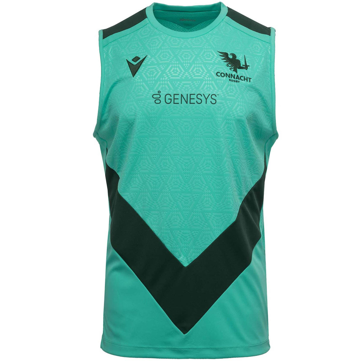 Macron Connacht 24/25 Trn Dry Tee Jr Grn