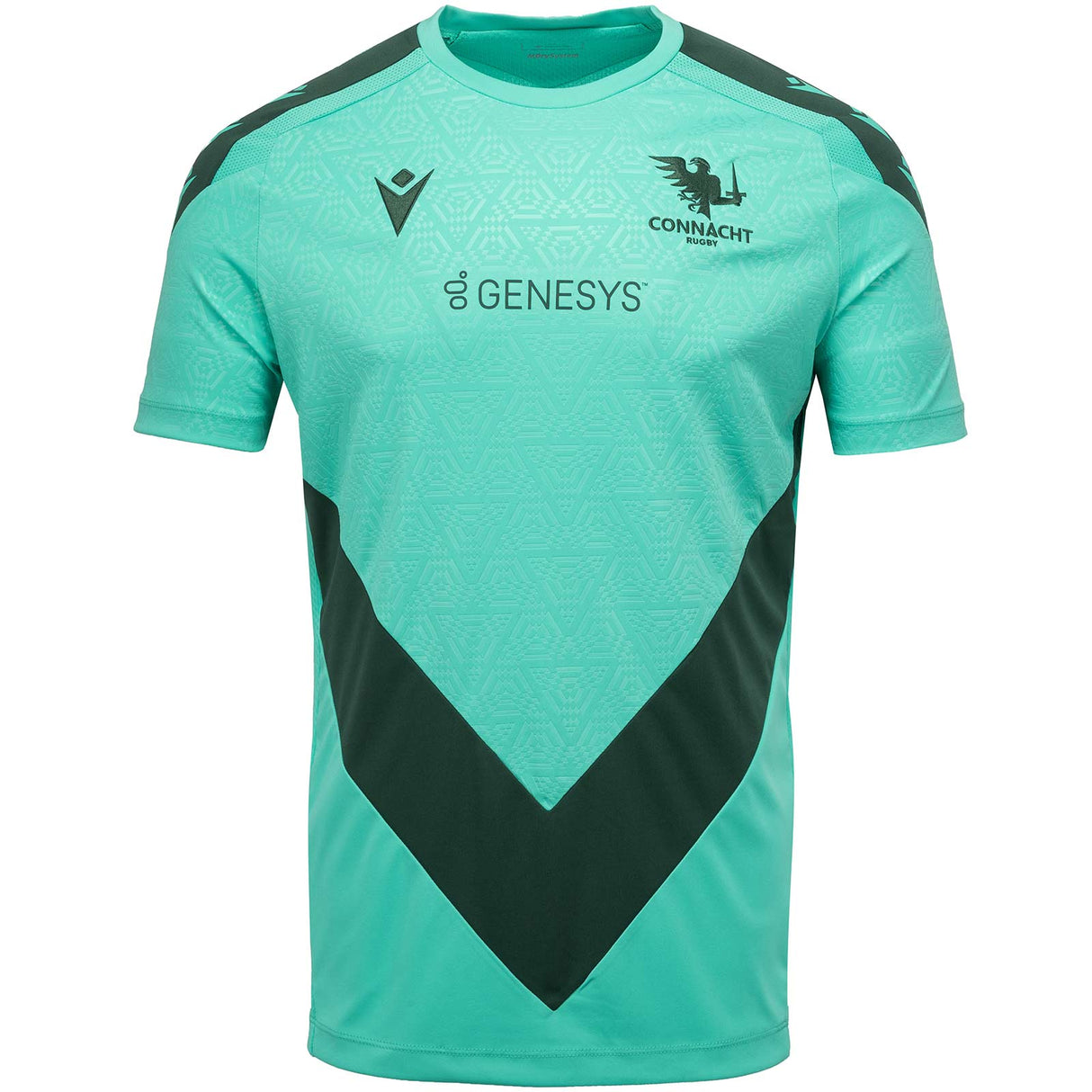 Macron Connacht 24/25 Trn Dry Tee Jr Grn