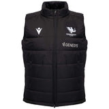 Macron Connacht 25 Omsk Padded Gilet Blk