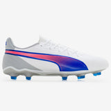 Puma King Match FG White
