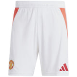 adidas Man Utd 24 Home Shorts White
