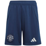 adidas Man Utd 24 Kids Away Shorts Navy