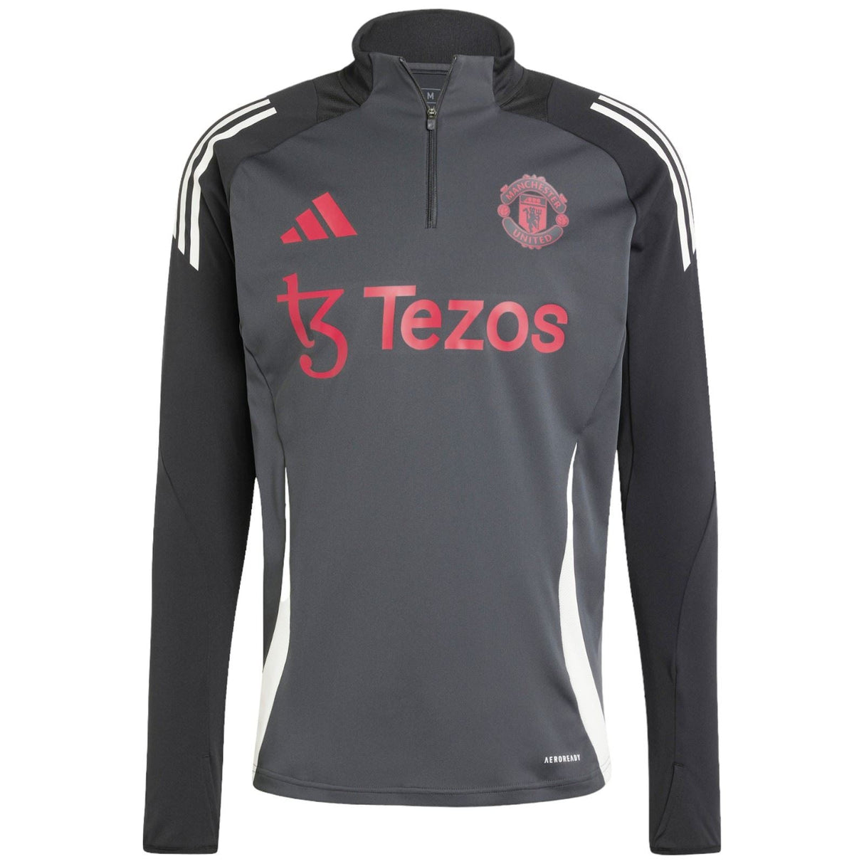 adidas Man Utd 24 EU Train Top Grey