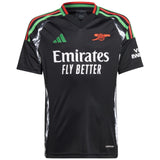 adidas Arsenal 24 Kids Away Jersey Black