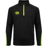 UMBRO FORMATION QUARTER ZIP  BLACK
